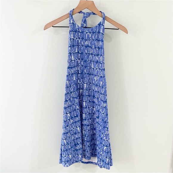 Susana Monaco Blue Halter Dress - Picture 3 of 13